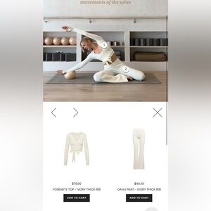 Monday Swimwear set Instabul top and Oahu pant